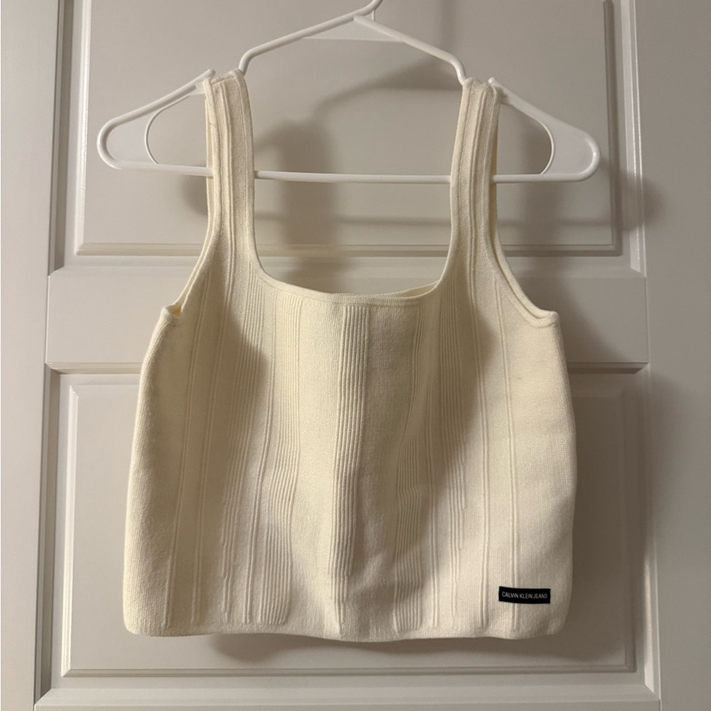 Calvin Klein Knit Tank Top